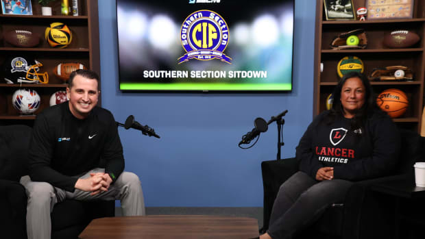 Orange Lutheran girls water polo coach Brenda Villa joins the CIF Southern Section Sitdown for Episode 11.